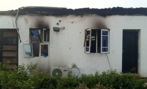 Aftermath of attack on Ngala humanitarian hub, 18 January 2020 