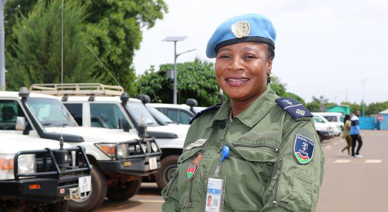 Penjaga perdamaian Burkinabé di Mali adalah Perwira Polisi Wanita PBB Tahun Ini |