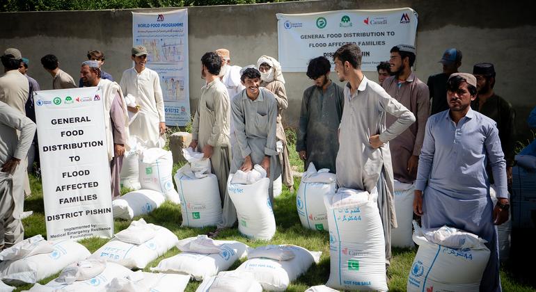 Pakistan: WFP bekerja untuk memperluas bantuan pangan saat banjir maut terus berlanjut |