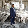 Ameen Hussain Jubran, head and founder of the Yemeni non-governmental organization Jeel Albena.