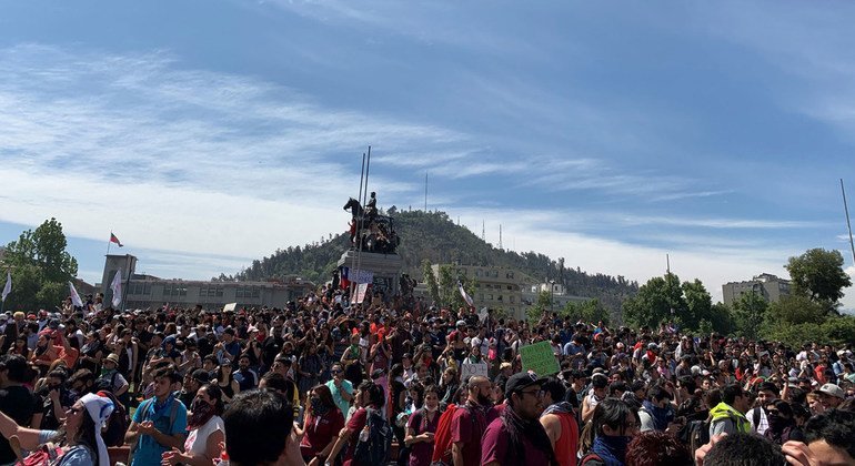 Protestas en Santiago, Chile