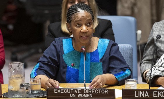 Phumzile Mlambo-Ngcuka, diretora executiva da ONU Mulheres