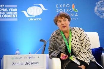 联合国世界旅游组织执行主任佐丽莎·乌罗舍维奇 (Zoritsa Urosevic) 