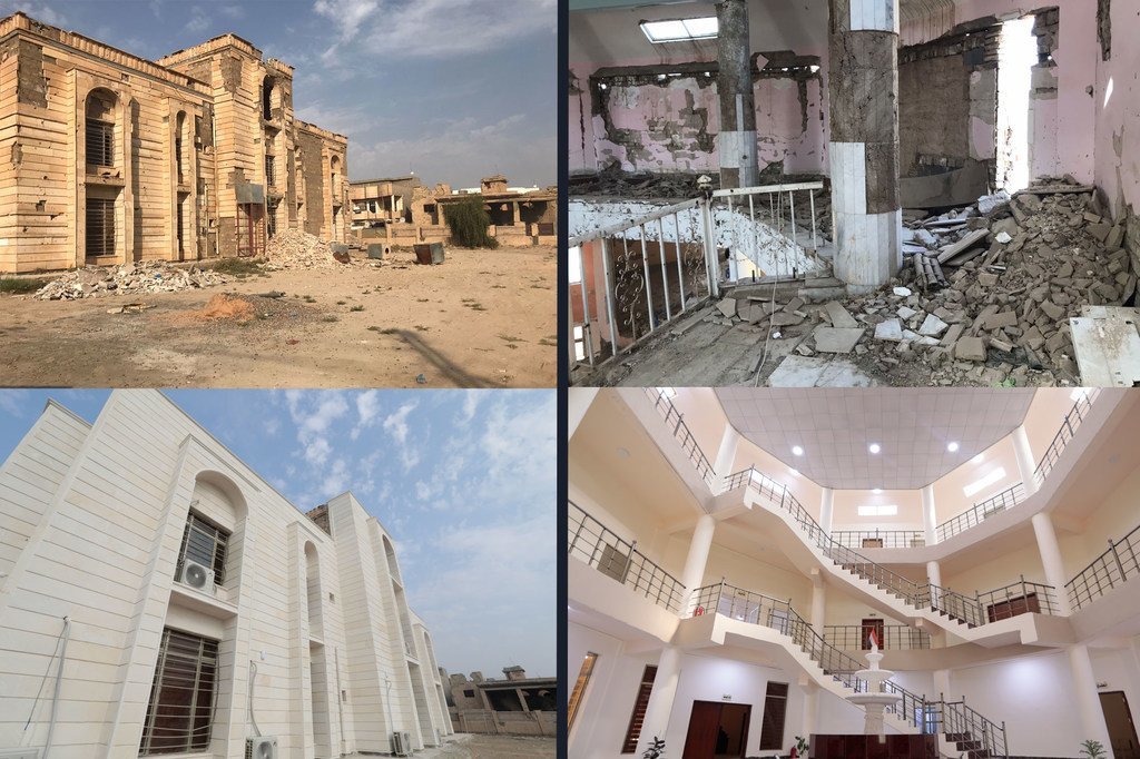 Comparison of the Ramadi youth security space before and after the war in Anbar Province, Iraq