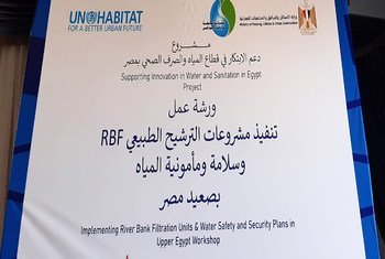 برنامج الأمم المتحدة للمستوطنات البشرية بمصر يتوسع في تطبيق تكنولوجيا الترشيح الطبيعي لضفاف الأنهار بمحافظات الصعيد 
