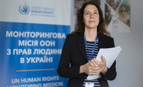 Матильда Богнер, глава Мониторинговой миссии ООН по правам человека в Украине.