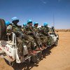 Tropas da Unamid patrulham Darfur 