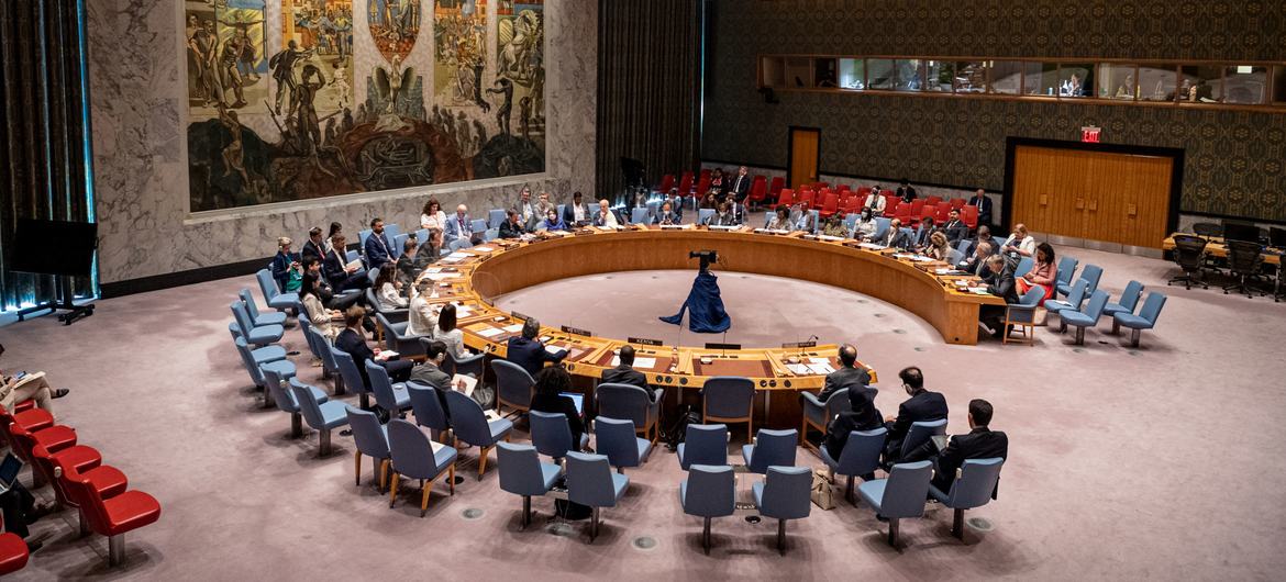 O Brasil preside neste mês de julho o Conselho de Segurança 