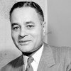 Ralph Bunche (Etats-Unis, 1904-1971) Haut fonctionnaire des Nations Unies, Prix Nobel de la paix 1950.
