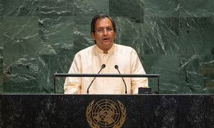 2019年9月30日，斯里兰卡负责外交事务的国务秘书拉维纳塔·亚里亚辛哈（Ravinatha Aryasinha）在联大一般性辩论上发言。 