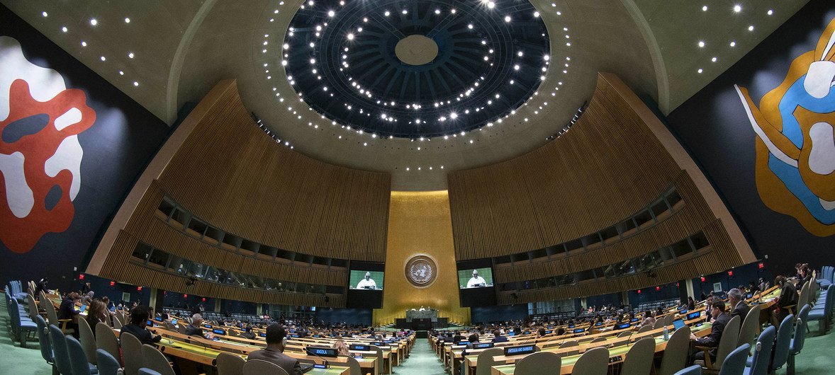 联合国大会堂内景