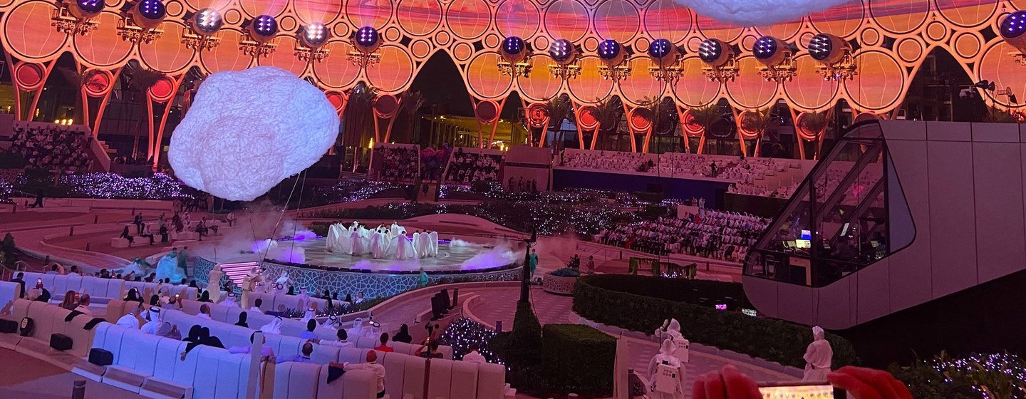 Abertura da Expo 2020, em Dubai