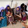 उत्तरी इराक़ में बड़ी संख्या में यज़ीदी महिलाओं को अपना घर छोड़कर एक शिविर में शरण लेनी पड़ी.