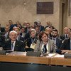Des membres du Comité constitutionnel syrien réuni à Genève.