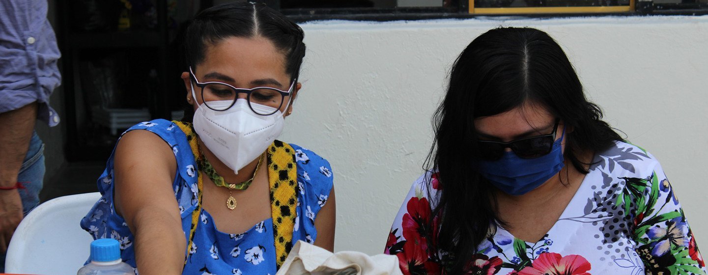 Mujeres zapotecas del programa de salud preventiva y autocuidado a través de la recuperación de saberes ancestrales.