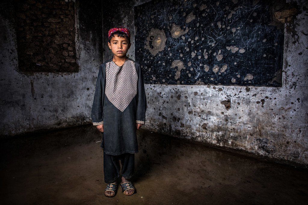 De nombreuses écoles en Afghanistan ont subi les effets d'un conflit à long terme.