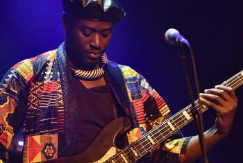 Alune Wade, chanteur et bassiste sénégalais 