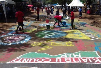 Nairobi playground improved following Block by Block workshops