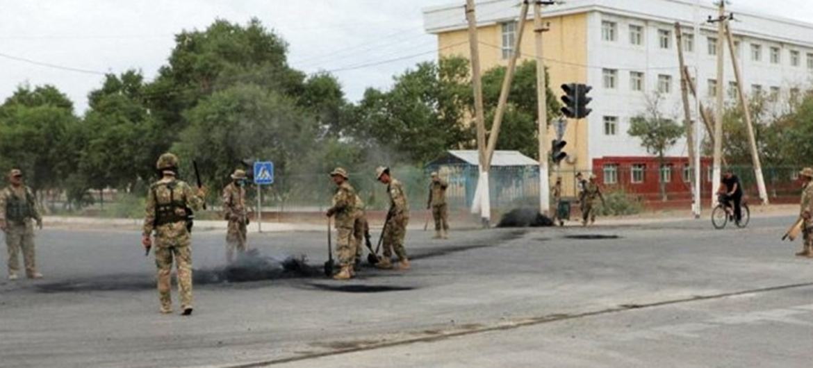 Au moins 18 personnes ont été tuées lors de manifestations dans la région ouzbèke du Karakalpakstan.