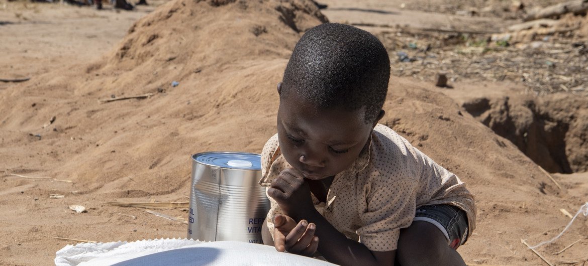 Selon les estimations de l'UNICEF, environ 200 000 enfants devraient faire face à l'insécurité alimentaire d'ici février