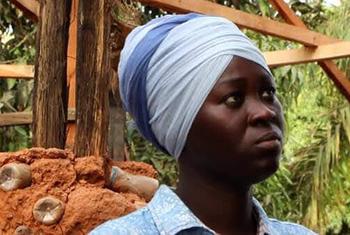 Fatou Jagne, une militante gambienne contre la traite des êtres humains.