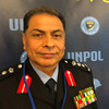 صورة العقيد الأردني عايد الأحمد كبير مستشاري الشرطة في بعثة الأمم المتحدة لدعم ليبيا (أنسميل). 11-11-2019