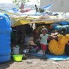 معبر الحدود / مركز استقبال حمداييت، 17 نوفمبر / تشرين الثاني 2020. في الأسبوعين الأولين من النزاع في منطقة تيغراي في إثيوبيا، فرّ أكثر من 30.000 شخص بحثًا عن الأمان عبر الحدود السودانية.