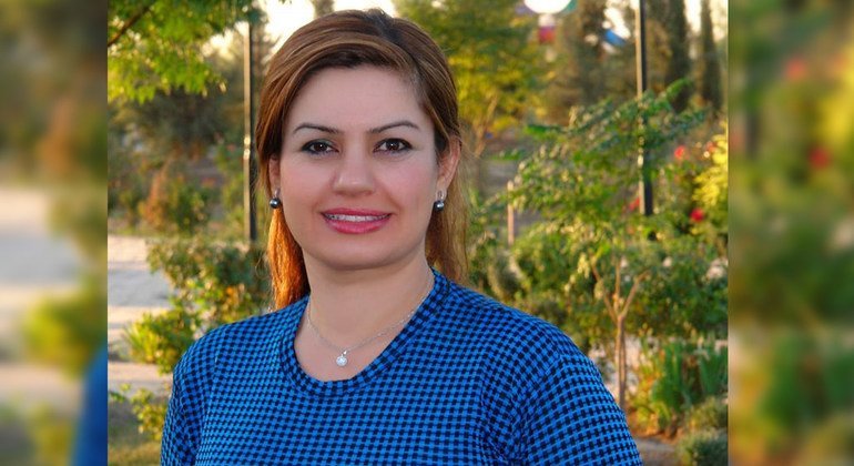 Jamila Mahdi, Human Rights Officer at UNAMI, Kurdistan Iraq.