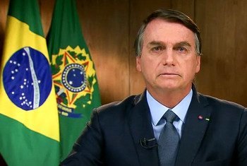 Presidente Jair Bolsonaro disse que o Brasil aposta em atingir a neutralidade de carbono até 2050