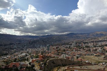 Vur sur La Paz, capitale de la Bolivie