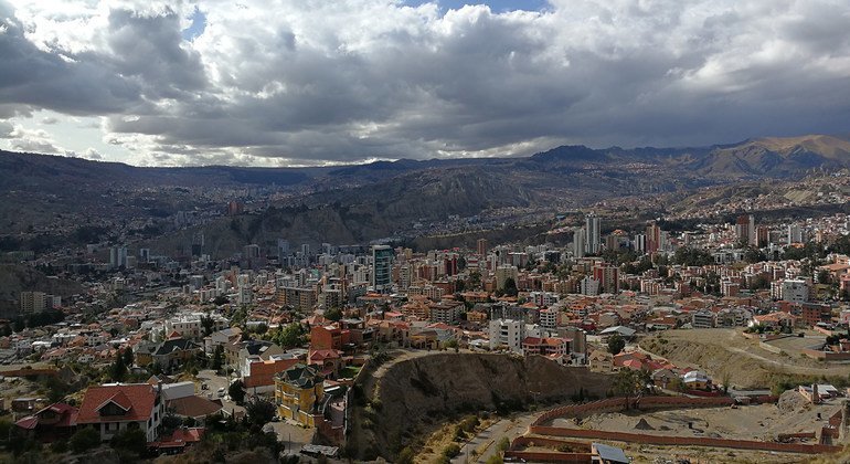 Imagen del sur de La Paz, en Bolivia