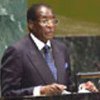 Le Président du Zimbabwe, Robert Mugabe