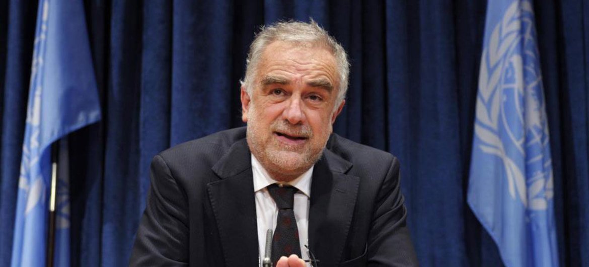 Le Procureur de la Cour pénale internationale (CPI), Luis Moreno-Ocampo.