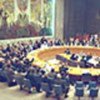 UN Security Council in session