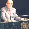 Mayor Giuliani addresses UN General Assembly