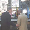 Annan, Bush at 'ground zero'