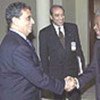 Kofi Annan et Amre Moussa (photo ONU/DPI)