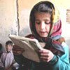 An Afghan school girl