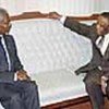 Annan with President  Mogae of Botswana