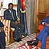 Annan and President dos Santos of Angola