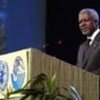 Annan at World Summit for Sustainable Development