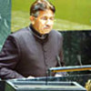 President Musharraf addressing the Assembly