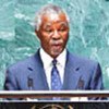 Le Président sud-africain Mbeki