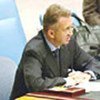 L'Envoyé de l'ONU au Moyen-Orient, Terje Roed-Larsen,