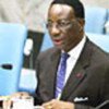 Le président du Conseil de sécurité, Martin Belinga-Eboutou