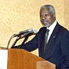 Kofi Annan au séminaire du Département des opérations de maintien de la paix de l'ONU