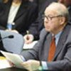 Hans Blix addressing Security Council (file photo)