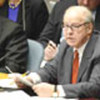 Hans Blix addressing the Security Council