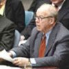 Hans Blix briefs Security Council