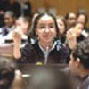 Children participate in lesson at UN Headquarters